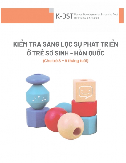 Kiểm tra sự phát triển của trẻ 8-9 tháng tuổi