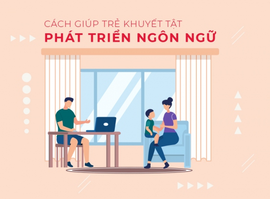 Cách giúp trẻ khuyết tật phát triển ngôn ngữ