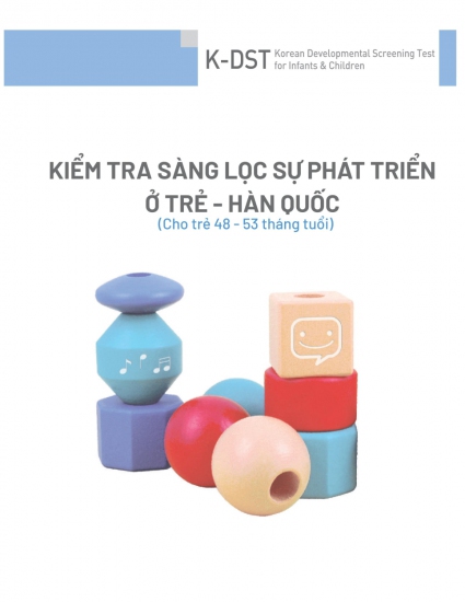 Kiểm tra sự phát triển của trẻ 48-53 tháng tuổi