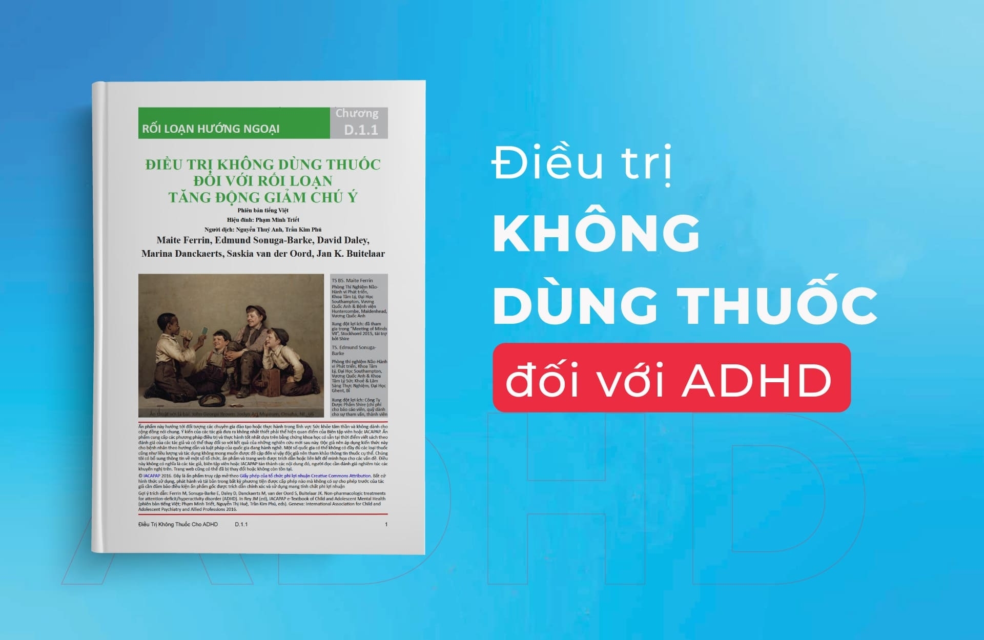 Điều trị không dùng thuốc đối với ADHD